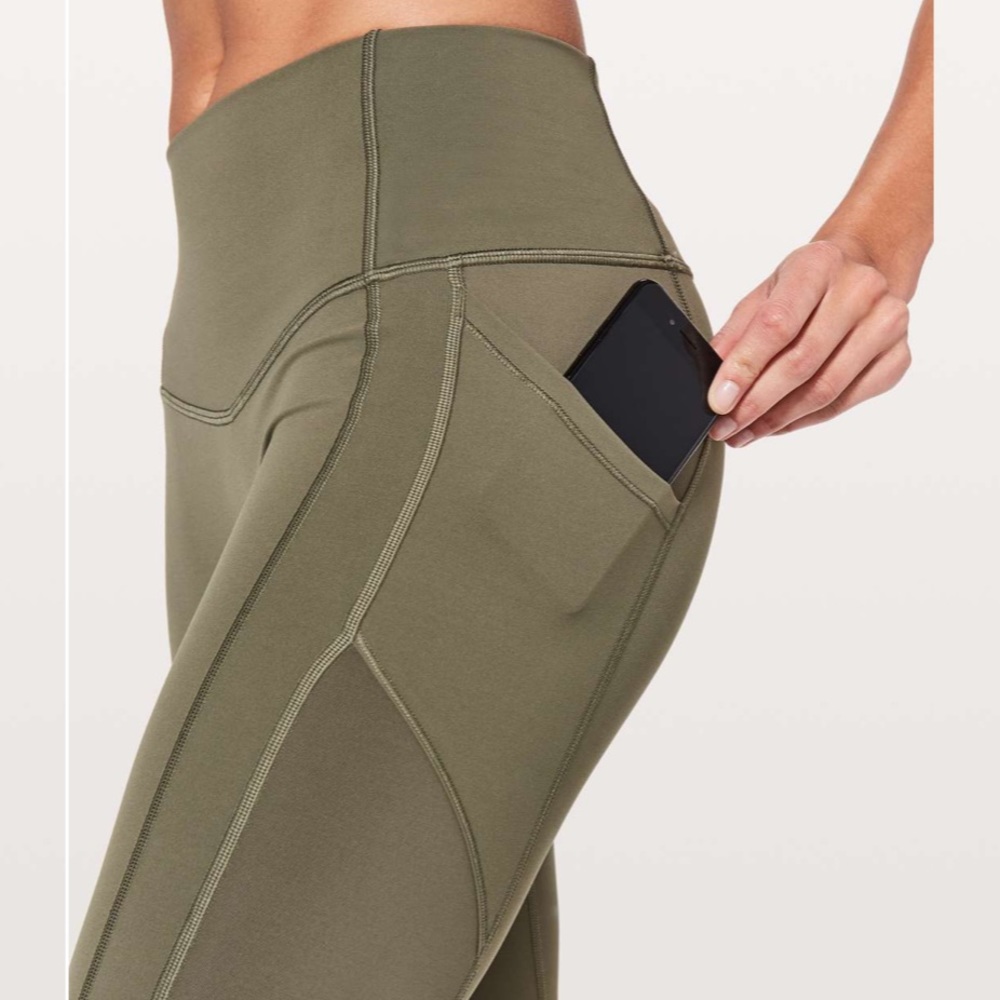 Lululemon All The Right Places Crop 6 - Picture 2 of 7